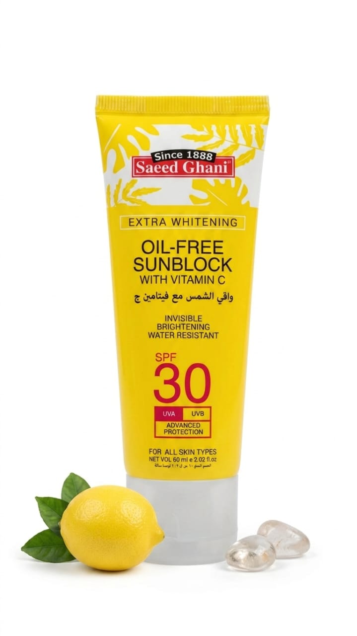 Saeed Ghani Oil Free Sunblock